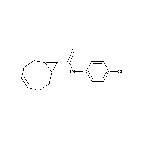 ST000024 bicyclo[6.1.0]non-4-en-9-yl-N-(4-chlorophenyl)carboxamide