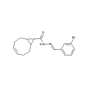 ST000029 N-[(1E)-2-(3-bromophenyl)-1-azavinyl]bicyclo[6.1.0]non-4-en-9-ylcarboxamide