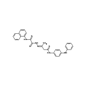 ST000039 N-((1E)-2-methyl-3-{N-[4-(phenylamino)phenyl]carbamoyl}-1-azaprop-1-enyl)-N'-n aphthylethane-1,2-diamide