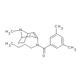 ST000095 (3,5-dimethylphenyl)-N-butyl-N-(8-methyl-8-azabicyclo[3.2.1]oct-2-en-3-yl)carb oxamide