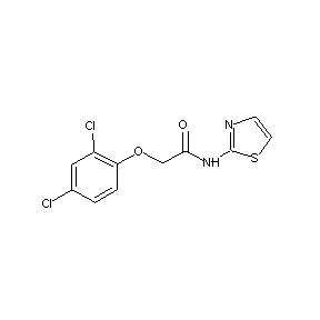 ST000151 2-(2,4-dichlorophenoxy)-N-(1,3-thiazol-2-yl)acetamide