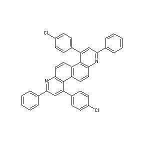 ST000208 4,10-bis(4-chlorophenyl)-2,8-diphenylquinolino[6,5-f]quinoline