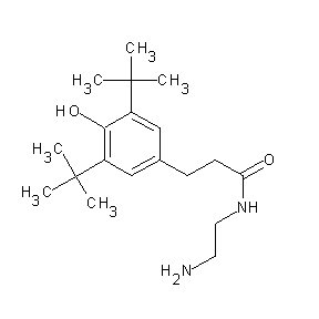 ST000226 N-(2-aminoethyl)-3-[3,5-bis(tert-butyl)-4-hydroxyphenyl]propanamide