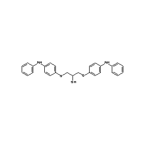 ST000250 1,3-bis[4-(phenylamino)phenoxy]propan-2-ol