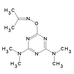 ST000283 [4-(dimethylamino)-6-(2-methyl-1-azaprop-1-enyloxy)(1,3,5-triazin-2-yl)]dimeth ylamine