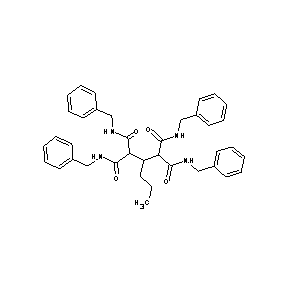 ST000365 2,4-bis[N-benzylcarbamoyl]-N-benzyl-N'-benzyl-3-propylpentane-1,5-diamide
