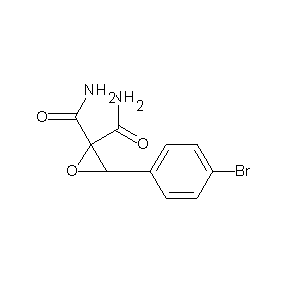 ST000412 3-(4-bromophenyl)oxirane-2,2-dicarboxamide