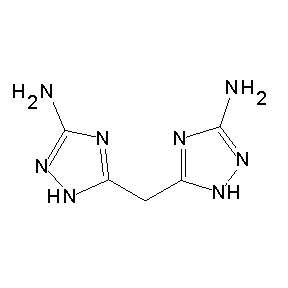 ST000460 5-[(3-amino-1H-1,2,4-triazol-5-yl)methyl]-1H-1,2,4-triazole-3-ylamine