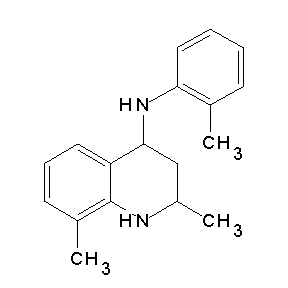 ST000472 (2,8-dimethyl(4-1,2,3,4-tetrahydroquinolyl))(2-methylphenyl)amine