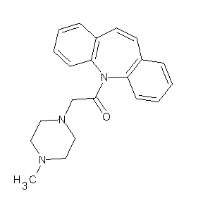 ST000505 1-dibenzo[b,f]azepin-5-yl-2-(4-methylpiperazinyl)ethan-1-one