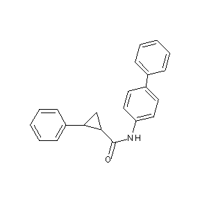 ST000519 (2-phenylcyclopropyl)-N-(4-phenylphenyl)carboxamide