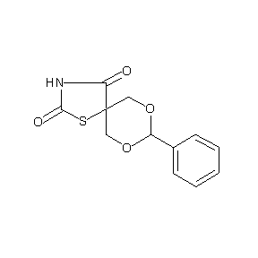 ST000531 8-phenyl-7,9-dioxa-4-thia-2-azaspiro[4.5]decane-1,3-dione