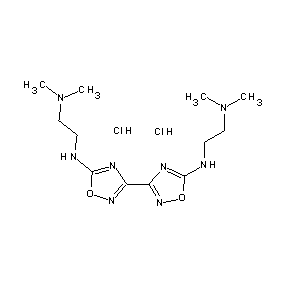 ST000564 (2-{[3-(5-{[2-(dimethylamino)ethyl]amino}(1,2,4-oxadiazol-3-yl))(1,2,4-oxadiaz ol-5-yl)]amino}ethyl)dimethylamine, chloride, chloride