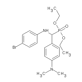ST000602 {[4-(dimethylamino)phenyl][(4-bromophenyl)amino]methyl}diethoxyphosphino-1-one