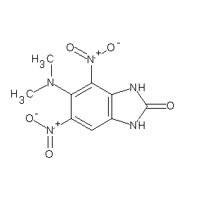 ST000690 5-(dimethylamino)-4,6-dinitro-3-hydrobenzimidazol-2-one