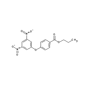 ST000712 propyl 4-(3,5-dinitrophenoxy)benzoate