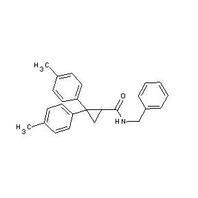 ST000758 [2,2-bis(4-methylphenyl)cyclopropyl]-N-benzylcarboxamide