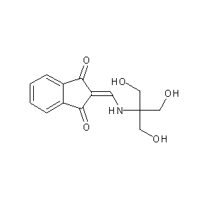 ST001114 2-({[1,1-bis(hydroxymethyl)-2-hydroxyethyl]amino}methylene)cyclopenta[1,2-a]be nzene-1,3-dione