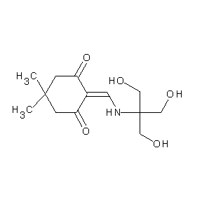 ST001116 2-({[1,1-bis(hydroxymethyl)-2-hydroxyethyl]amino}methylene)-5,5-dimethylcycloh exane-1,3-dione