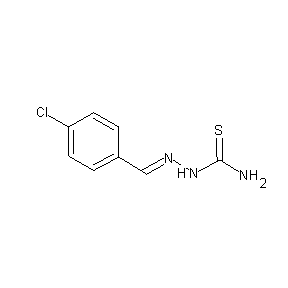 ST001235 1-(4-Chlorobenzylidene)thiosemicarbazide