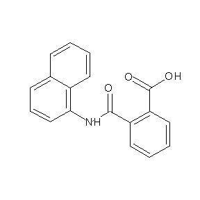 ST001288 2-(N-naphthylcarbamoyl)benzoic acid