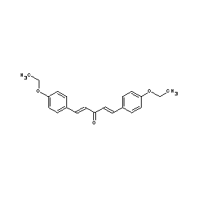 ST001384 (1E,4E)-1,5-bis(4-ethoxyphenyl)penta-1,4-dien-3-one
