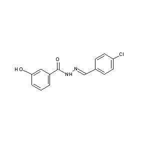 ST001392 N-[(1E)-2-(4-chlorophenyl)-1-azavinyl](3-hydroxyphenyl)carboxamide