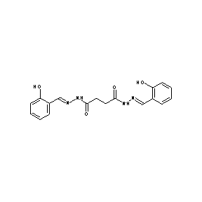 ST001682 N-[(1E)-2-(2-hydroxyphenyl)-1-azavinyl]-N'-[(1E)-2-(2-hydroxyphenyl)-1-azaviny l]butane-1,4-diamide