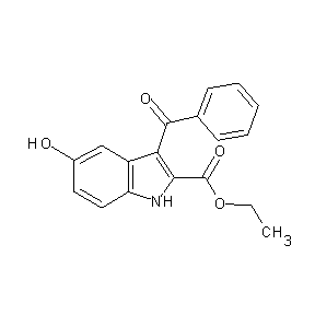 ST001818 ethyl 5-hydroxy-3-(phenylcarbonyl)indole-2-carboxylate