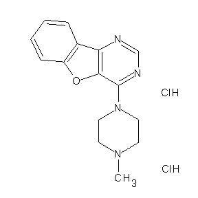 ST001858 4-(4-methylpiperazinyl)benzo[d]pyrimidino[5,4-b]furan, chloride, chloride