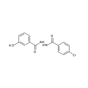 ST002119 N-[(4-chlorophenyl)carbonylamino](3-hydroxyphenyl)carboxamide