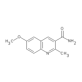 ST002193 6-methoxy-2-methylquinoline-3-carboxamide