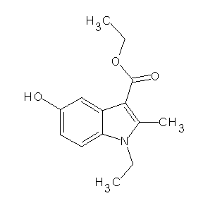 ST002263 ethyl 1-ethyl-5-hydroxy-2-methylindole-3-carboxylate