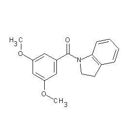 ST002444 3,5-dimethoxyphenyl indolinyl ketone