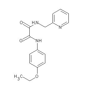 ST002469 N-(4-ethoxyphenyl)-N'-(2-pyridylmethyl)ethane-1,2-diamide