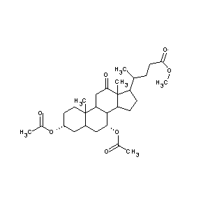 ST002683 methyl 4-((5R,9R)-5,9-diacetyloxy-2,15-dimethyl-16-oxotetracyclo[8.7.0.0. 0]heptadec-14-yl)pentanoate