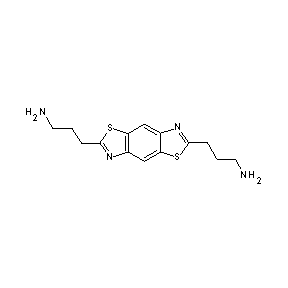 ST003647 3-[6-(3-aminopropyl)-1,3-thiazolo[5,4-f]benzothiazol-2-yl]propylamine
