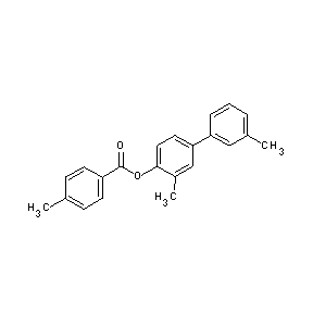ST003747 2-methyl-4-(3-methylphenyl)phenyl 4-methylbenzoate