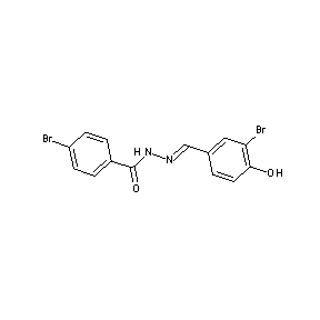 ST004789 N-[(1E)-2-(3-bromo-4-hydroxyphenyl)-1-azavinyl](4-bromophenyl)carboxamide