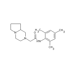 ST004865 2-(3,6-diazabicyclo[4.3.0]non-3-yl)-N-(2,4,6-trimethylphenyl)acetamide