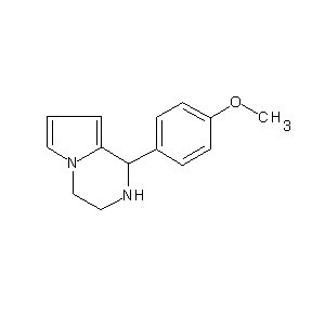 ST004881 1-methoxy-4-pyrrolo[1,2-a]piperazinylbenzene