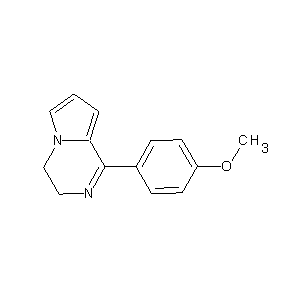 ST004892 1-methoxy-4-(3,4,5-trihydropyrrolo[1,2-a]pyrazinyl)benzene