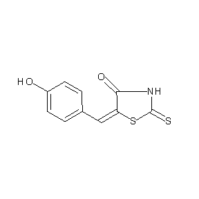 ST005126 5-[(4-hydroxyphenyl)methylene]-2-thioxo-1,3-thiazolidin-4-one