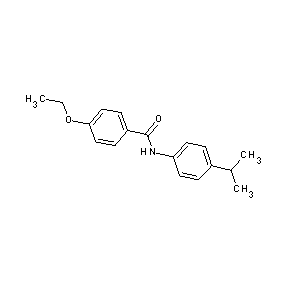 ST005376 (4-ethoxyphenyl)-N-[4-(methylethyl)phenyl]carboxamide