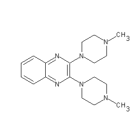 ST006606 2,3-bis(4-methylpiperazinyl)quinoxaline