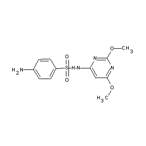 ST007535 [(4-aminophenyl)sulfonyl](2,6-dimethoxypyrimidin-4-yl)amine