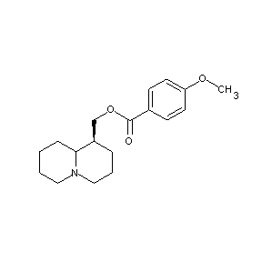 ST008319 ((2S)-6-azabicyclo[4.4.0]dec-2-yl)methyl 4-methoxybenzoate