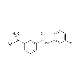 ST008790 [3-(dimethylamino)phenyl]-N-(3-fluorophenyl)carboxamide