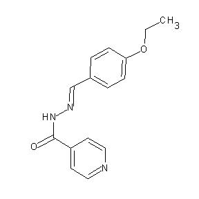 ST009689 N-[(1E)-2-(4-ethoxyphenyl)-1-azavinyl]-4-pyridylcarboxamide