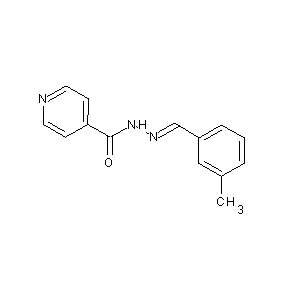 ST010253 N-[(1E)-2-(3-methylphenyl)-1-azavinyl]-4-pyridylcarboxamide